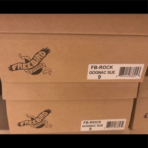 Freebird by Steven Rock Cognac Suede Boot - Picture 5 of 6